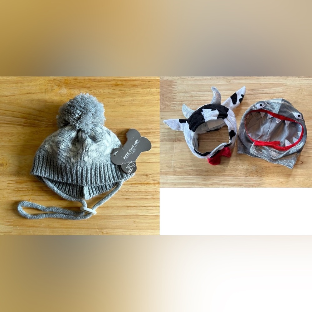 Dog Knit Hat & Dog Hat Costumes